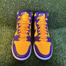 Load image into Gallery viewer, Size 10 - Nike Dunk High Lakers