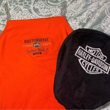 Load image into Gallery viewer, Vintage Biker Fest Womens tee & Harley Davidson Bag