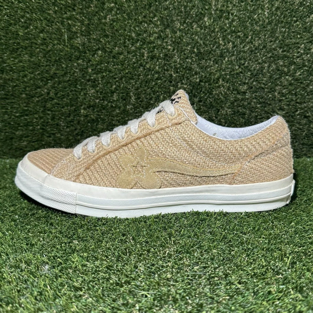 Size 10.5 - Converse Golf Le Fleur x One Star Ox Burlap