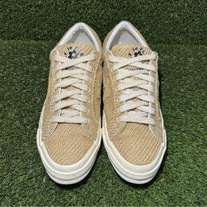 Size 10.5 - Converse Golf Le Fleur x One Star Ox Burlap