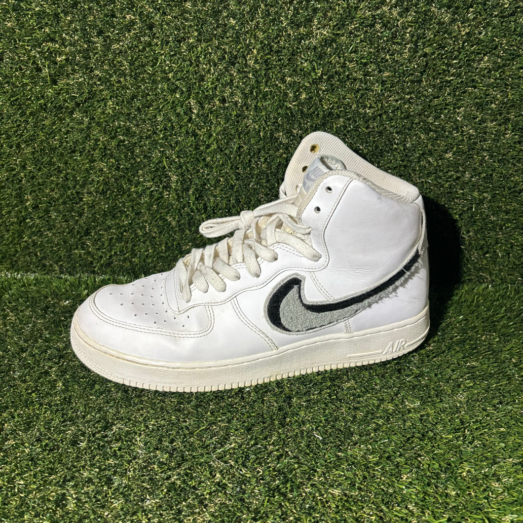 Size 10 - Nike Air Force 1 '07 LV8 High Chenille Swoosh