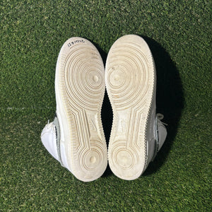 Size 10 - Nike Air Force 1 '07 LV8 High Chenille Swoosh