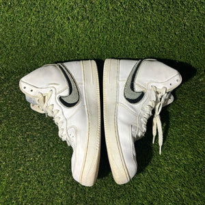 Size 10 - Nike Air Force 1 '07 LV8 High Chenille Swoosh