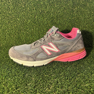 Size 13 - New Balance 990v4 Made in USA Grey Pink Women’s